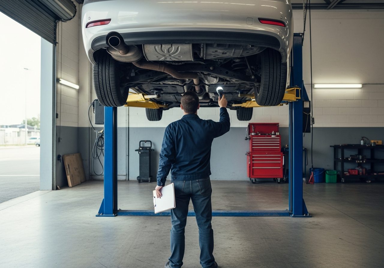 PA Inspection at Pittsburgh Tire Shop